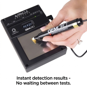 GemORO produit l'instrument de test de l'or et du platine AuRACLE, gamme 6k à 24k. Il s'agit d'un appareil portable de test de l'or pour les bijoux - Product Image 5