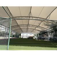 Cubiertas para Canchas de Baloncesto al Aire Libre, Resistentes al Agua, al Fuego y a los Rayos UV, Ecológicas, de PVDF, Personalizadas al por Mayor para Escuelas y Parques