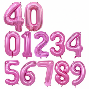 ลูกโป่งฟอยล์อะลูมิเนียมดิจิตอลขนาด 40 นิ้ว สำหรับตกแต่ง<span class=keywords><strong>วัน</strong></span>เกิด อาบน้ำเด็ก <span class=keywords><strong>ตรุษจีน</strong></span> ปีใหม่ <span class=keywords><strong>วัน</strong></span>แม่ <span class=keywords><strong>วัน</strong></span>ฮาโลวีน - Product Image 6