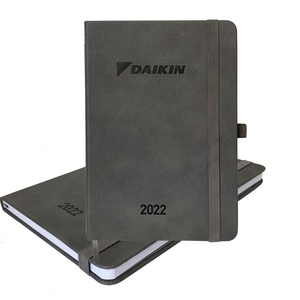 2024 cao cấp da Du lịch Nhật ký máy tính xách tay với túi in ấn logo Tạp Chí với trống trang nổi da Tạp Chí kế hoạch - Product Image 1