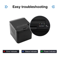 Impresora Térmica de Punto de Venta Cashino CSN-58II de 58 mm, Interfaz USB/RS232, Comando de Impresión ESC para Android y Uso de Impresión