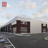 ZTSS Nuevo Diseño de Bodega Prefabricada de Estructura de Acero de Bajo Costo, de Construcción Rápida, para Almacenamiento Interior, Estándar ASTM Light