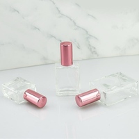 Flacons pulvérisateurs en verre vides de 10 ml, 15 ml, 30 ml pour le décantage de parfum avec bouchons en bois/autres matériaux, pompes à pression