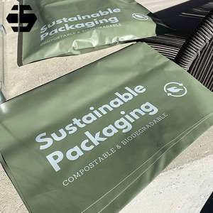Muestra Gratuita de Fábrica, Bolsa de Embalaje Sostenible 100% Reciclada, Bolsa de Envío de Poliéster con Logotipo Personalizado Impreso en Serigrafía - Product Image 4