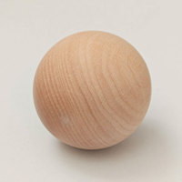 Boules rondes en bois non finies, en bois dur naturel, lisses, en bois de Schima, pour l'artisanat et le bricolage