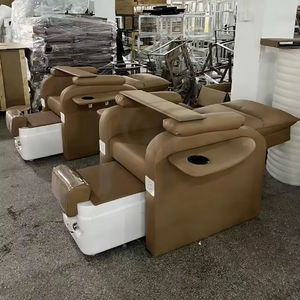 Wholesale Price Plumbing Foot Spa Pedicure Chair Luxury Pedicure Chairs Foot Spa Pedicure Extension Nail Chair Sofa - Product Image 5