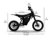 Tutio Soleil Long Range Outdoor Cycling Electric Motorcycle 48v Tutio Battery Off-road Vehicle Supermoto Wheels