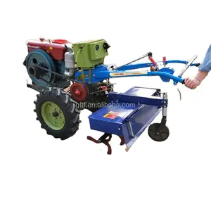 Nhỏ đi bộ máy kéo 12hp 15HP 18HP 2WD 2 bánh xe tay máy kéo motocultor DIESEL đi bộ máy kéo