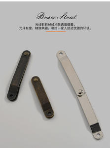 Charnière de porte d'armoire en fer, design industriel moderne, durable, installation facile, cuisine, salon, école, chambre, hôpital, salle de bain - Product Image 4