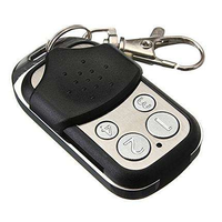 Clé de télécommande universelle en métal à 4 boutons, télécommande universelle 433 MHz 315 MHz 1234