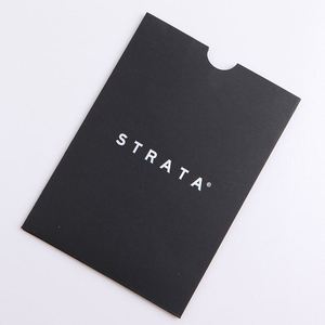 Sobres de Papel Pequeños de Lujo con Logotipo Personalizado Estampado en Caliente y Grabado en Relieve - Product Image 4