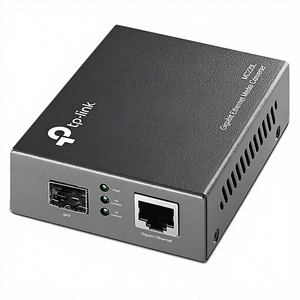 Convertisseur de média SFP Gigabit TP-Link IEEE 802.3ab/802.3z avec port FX échangeable à chaud MC220L (CN) MC220L TP-Link - Product Image 1