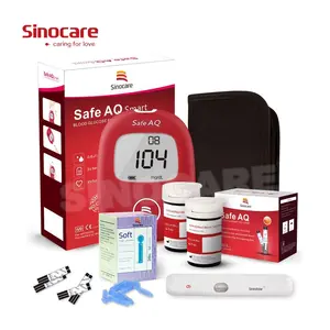 最高の会社砂糖試験機 Suppliers-Sinocare糖尿病デジタルグルコメータ、血糖モニターキット血糖試験機