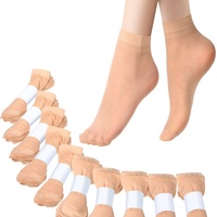 Chaussettes jetables pour le cyclisme Chaussettes à usage unique en nylon personnalisées fabriquées en usine Chaussettes à essayer en boîte