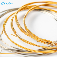 CIVIN GXM-001 Bulk String Custom OEM Brass Winding Steel Mandolin Strings 10/32 Anti-Rust Coated 8-string Set for Mandolin