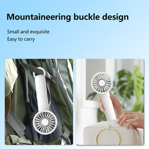 Ventilador USB Portátil Recargable y Elegante, Mini Ventilador de Mano con Batería Ajustable de Tres Velocidades y 1200 mAh para el Hogar, la Playa, Viajes y Actividades al Aire Libre - Product Image 3