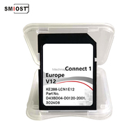 SMIOST Map Memorial Navigation Chang Tarjeta GPS SD CID Softwares 8GB para Nissan Europe C1 V12 X Trail Note