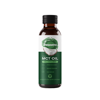 Huile de noix de coco MCT en vrac Lifeworth 100% de qualité alimentaire, huile MCT C8 et C10