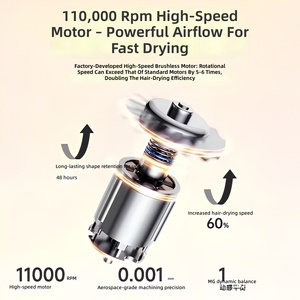 <span class=keywords><strong>Fer</strong></span> à <span class=keywords><strong>boucler</strong></span> 2026 dernière génération 1200W HS09, Styler 6-en-1, Séchage rapide, Lisseur ionique négatif - Product Image 4
