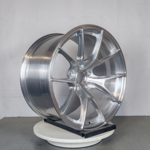 Novo Escovado 19 Polegada Jantes 5*120 Forjado Liga De Alumínio Racing Car <span class=keywords><strong>Wheels</strong></span> para BMW Benz