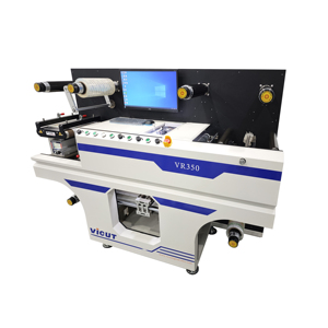 Ligne de fabrication d'étiquettes adhésives grand format multifonctionnelle puissante, contrôlée par PLC Delta, avec quatre postes extensibles en tungstène - Product Image 4