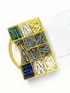 ชุดสกรูสแตนเลสและท่อพลาสติกขยายตัว พร้อมพุกยึดแบบขยายตัวพร้อมสกรู<span class=keywords><strong>เจาะ</strong></span>ตัวเองเคลือบสังกะสีสำหรับผนังยิปซัม - Product Image 3