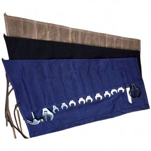 Pochette à outils en toile cirée BSCI, avec 14 emplacements pour clés, organiseur de rangement - Product Image 2