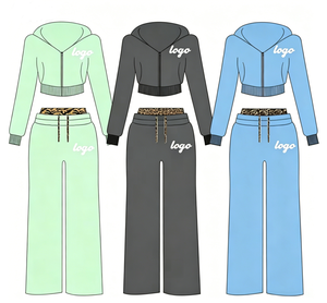 Ensemble <span class=keywords><strong>de</strong></span> shorts <span class=keywords><strong>de</strong></span> sport mi-longs personnalisés avec logo pour femmes, ensemble <span class=keywords><strong>de</strong></span> leggings et sweat à capuche zippé pour la <span class=keywords><strong>gym</strong></span> et le yoga, tenues d'entraînement d'été, 2 pièces - Product Image 1