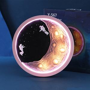 Lonvel nuevo diseño flotante astronauta espacio altavoz estrella <span class=keywords><strong>Luna</strong></span> altavoz con luces RGB creativas altavoz de Subwoofer inalámbrico Y-567 - Product Image 6