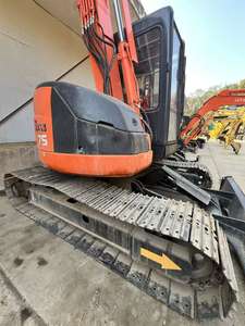 Mini-excavatrice d'occasion Hitachi ZAXIS75 du Japon, 7,5 tonnes, matériel de construction, 90% neuve, excavatrice sur chenilles d'occasion ZAXIS75, prix bas - Product Image 6