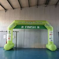 Arco Inflable Personalizado de 6m 8m para Meta y Salida, Tela Oxford Impermeable y Resistente, Directo de Fábrica, para Maratones, Carreras, Eventos Deportivos y Actividades al Aire Libre
