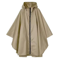 Imperméable multifonctionnel 3-en-1 portable, cape de pluie, équipement de survie d'urgence pour le camping, la randonnée et les excursions