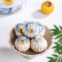 Thé noir biologique artisanal chinois au citron, à l'écorce d'orange et aux arômes fruités, thé en vrac, emballage en vrac