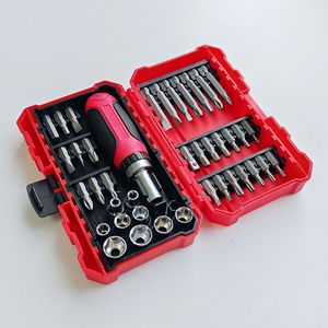 Lixin 40 Piece Ratchet Screwdriver Set Metric Bits Home Repair Tool Kit - Product Image 3