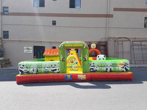 สนามเด็กเล่นในเมืองแบบเป่าลมของเล่นกลางแจ้งสนามเด็กเล่นในสวนแบบแพนด้า - Product Image 3