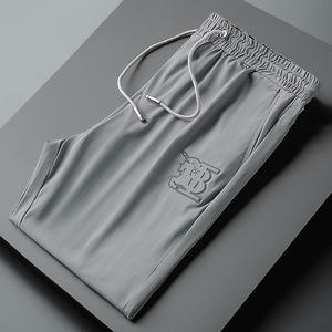 Pantalons de sport décontractés pour hommes, tendance, respirants, en coton de luxe, <span class=keywords><strong>taille</strong></span> <span class=keywords><strong>grande</strong></span>, confortables, nouvelle collection printemps-automne 2025 - Product Image 5