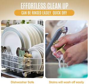 Ensemble fourchette et cuillère d'alimentation pour bébé en silicone à pointe souple sans BPA anti-étouffement vente en gros - Product Image 6