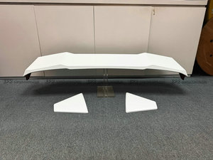 Aileron arrière blanc semi-brillant en plastique ABS de type EPA pour Stepwgn RP6 RP7 RP8, pas de peinture requise, installation directe - Product Image 2