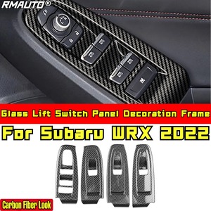 ชุดแต่งฝาครอบสวิตช์ยกกระจกรถยนต์ สำหรับ Subaru WRX 2022  แผงตกแต่งสวิตช์ยกกระจก  กรอบตกแต่ง  อุปกรณ์ตกแต่งรถยนต์ - Product Image 1