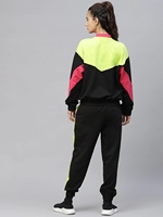 Ensemble pantalon 2 pièces printemps Offre Spéciale costumes de sport surdimensionnés vêtements de sport Colorblock pour femmes