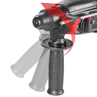Marteau perforateur rotatif électrique TEH SDS-PLUS, 3.0J d'impact, 5500BPM, 0-900RPM, sans fil, bricolage, 220V, béton 26mm/acier 13mm/bois 30mm