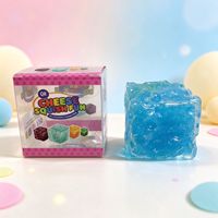 Jouets sensoriels Slushy Crunchy Cheese Squishy, doux, non-rétractables, anti-stress, pour fêtes, vente en gros