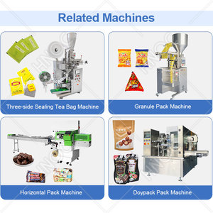 Machine d'emballage sous azote pour pop-corn au micro-ondes HNOC, machine de remplissage de sachets pour chips de banane pour les petites entreprises - Product Image 6