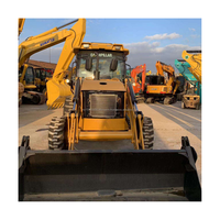 Loader Roda Caterpillar Bekas Berkualitas Tinggi CAT 416E 420F 420E 420F2 428F 6 Ton untuk Konstruksi
