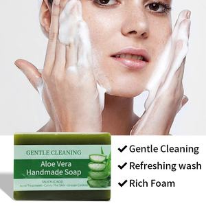 Private Label Handmade Skin Whitening Solid Olive Oil Aloe Body <strong>Soap</strong> Anti-Acne <strong>Soap</strong> Whitening Facial Bath <strong>Soap</strong> - Product Image 4