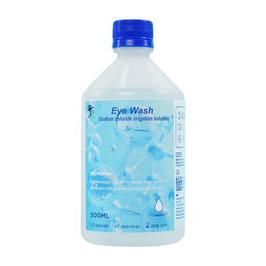 Solution saline normale stérile certifiée CE UE à 0,9 %, 500 ml, pour nettoyage quotidien <span class=keywords><strong>WEIZE</strong></span> OEM - Product Image 1
