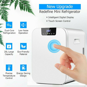 Mini Refrigerador Portátil de 20L con Pantalla Digital Táctil, Bajo Nivel de Ruido, Enfriador para Hogar, Oficina, Dormitorio, Cuidado de la Piel y Bebidas - Product Image 3