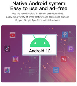 Televisores Inteligentes Portátiles con Pantalla Táctil de 27 Pulgadas y 1080p, Android 12 OS, NFC, 4GB, 128GB, Transmisión Interactiva <span class=keywords><strong>en</strong></span> Vivo - Product Image 4