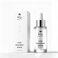 Sérum minimiseur de pores avec acide lactique, acide salicylique, hamamélis et lysat de ferment bifidus - Essence de contrôle du sébum et d'équilibre de la peau