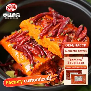 Cina famosa fabbricazione pentola calda salsa hotpot condimento di alta qualità Hotpot condimento piccante Hotpot